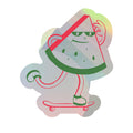 Watermelon Friend Sun Catcher Sticker