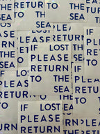If Lost Sun Catcher Sticker