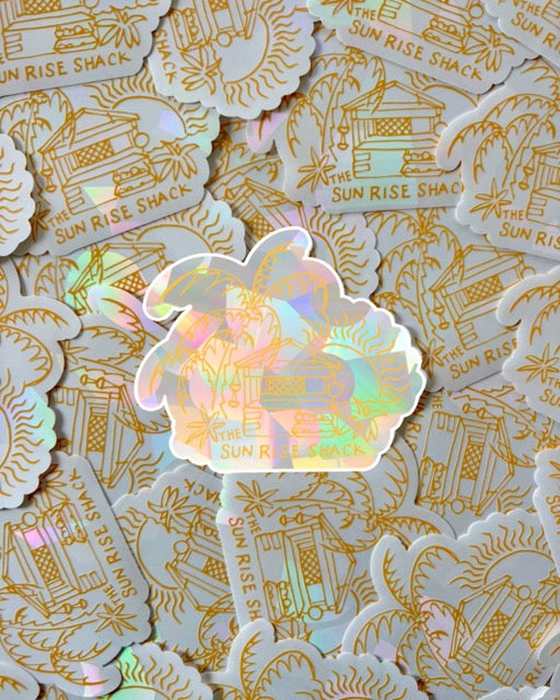 The Sunrise Shack Sun Catcher Sticker Pack