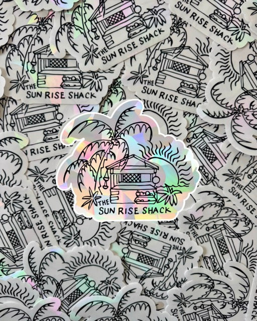 The Sunrise Shack Sun Catcher Sticker Pack