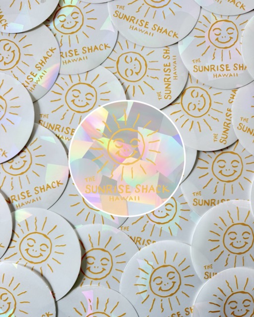 The Sunrise Shack Sun Catcher Sticker Pack