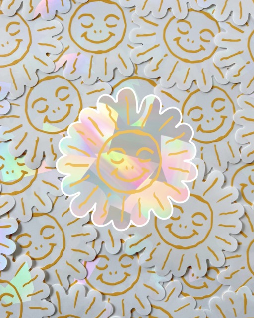 The Sunrise Shack Sun Catcher Sticker Pack