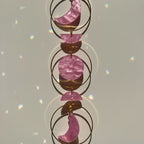 Hanging Moon Shell Sun Catcher