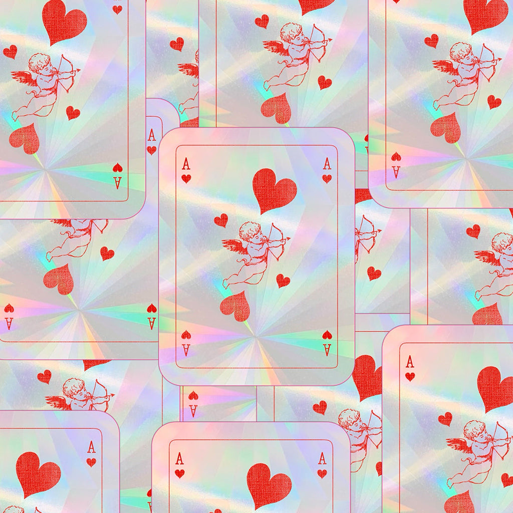 Card Sun Catcher Sticker
